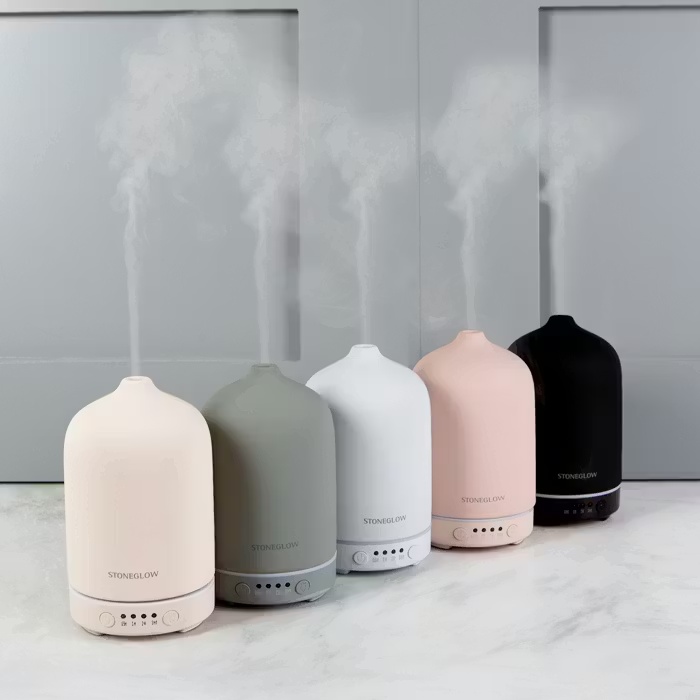 StoneglowSTONEGLOWStone Glow Modern Classics Perfume Mist Diffuser Black 2 StoneglowSTONEGLOWStone Glow Modern Classics Perfume Mist Diffuser Black