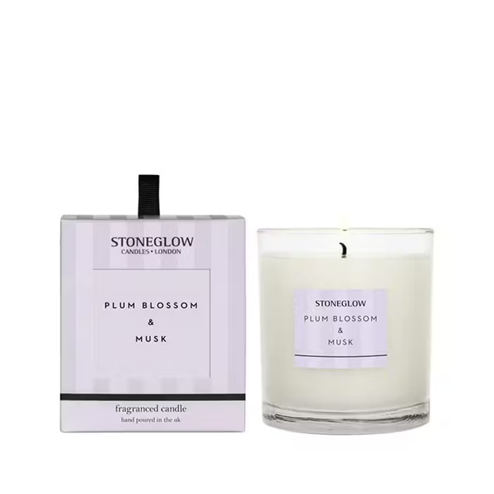 StoneglowPLUM BLOSSOM & MUSKStone Glow Modern Classics Plum Blossom & Musk Candle 200g