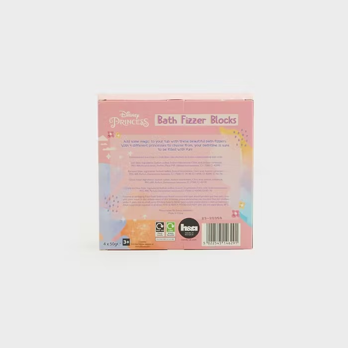 DisneyPRINCESSDisney princess Bath Fizzer Blocks