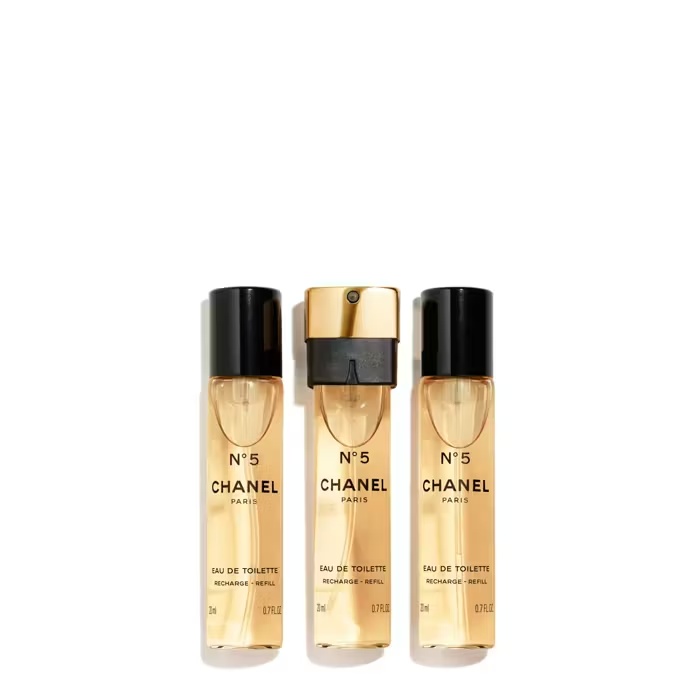 CHANELN¬∞5Eau De Toilette Twist & Spray 3x20ml Refill