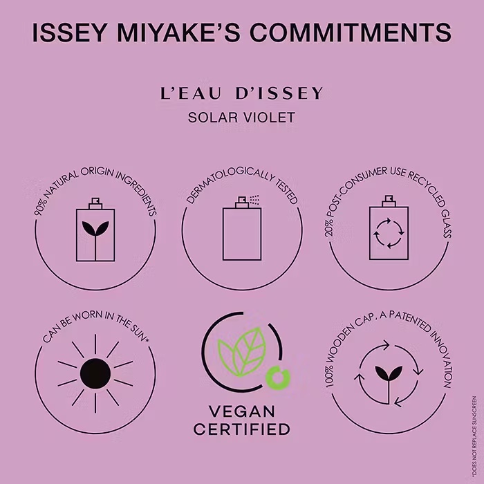 Issey MiyakeL'EAU D'ISSEYSolar Violet Eau De Toilette 100ml 6 Issey MiyakeL'EAU D'ISSEYSolar Violet Eau De Toilette 100ml