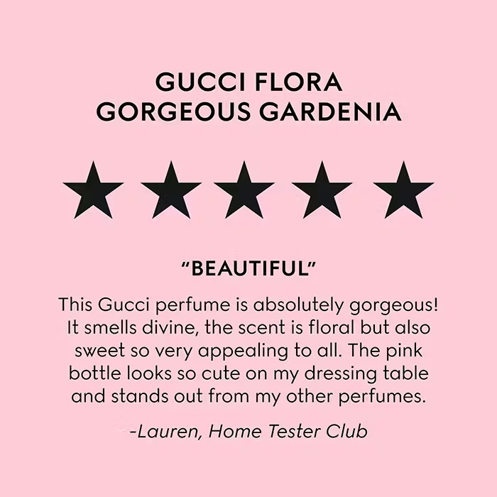 GucciFLORAGorgeous Gardenia Eau de Parfum 100ml 4 GucciFLORAGorgeous Gardenia Eau de Parfum 100ml