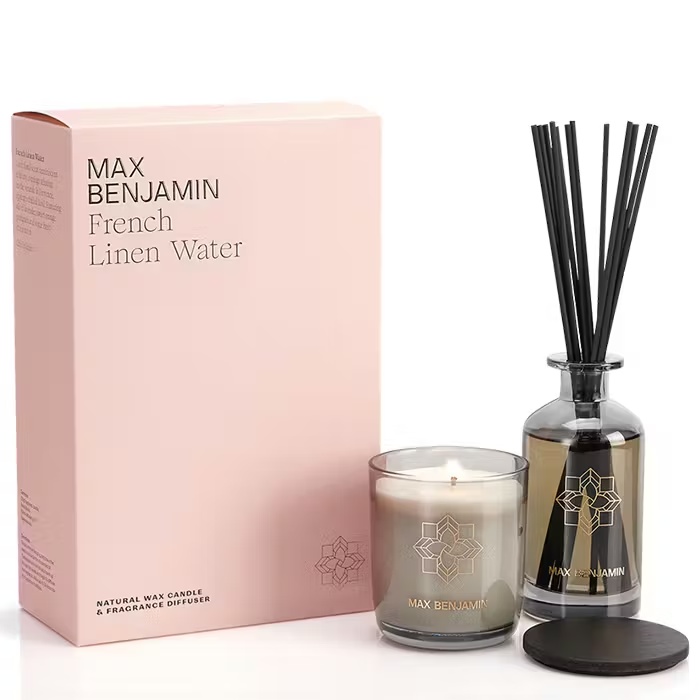 Max BenjaminFRENCH LINENCandle & Diffuser Gift Set