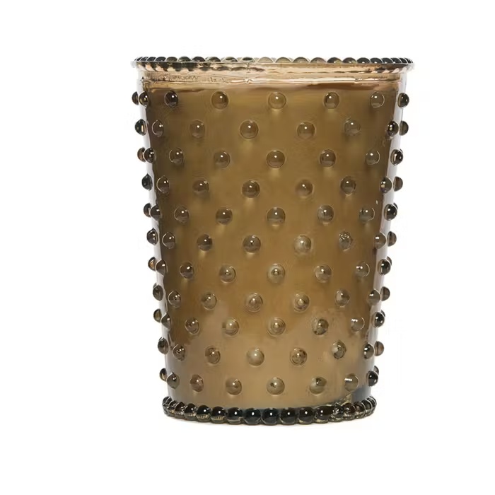 SimpaticoSIMPATICOSimpatico Hobnail #12 Nutmeg Glass Candle 454g