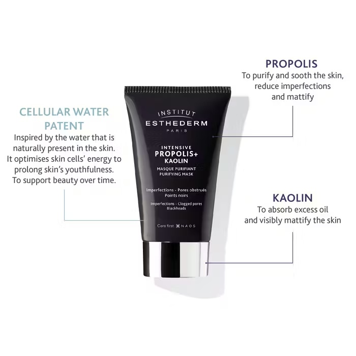 Institut EsthedermInstitut EsthedermIntensive Propolis+ Purifying Mask 75ml 4 Institut EsthedermInstitut EsthedermIntensive Propolis+ Purifying Mask 75ml