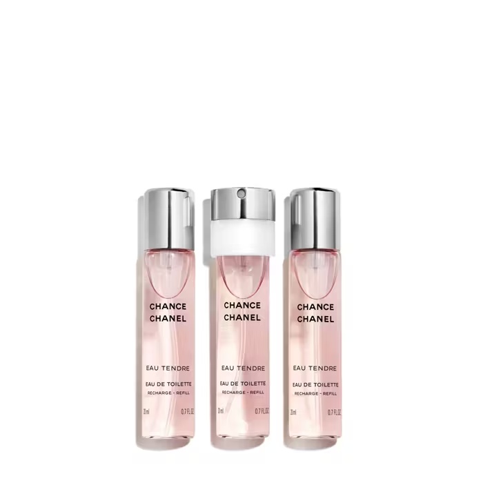 CHANELCHANCE Eau TendreEau De Toilette Twist & Spray 3x20ml Refill