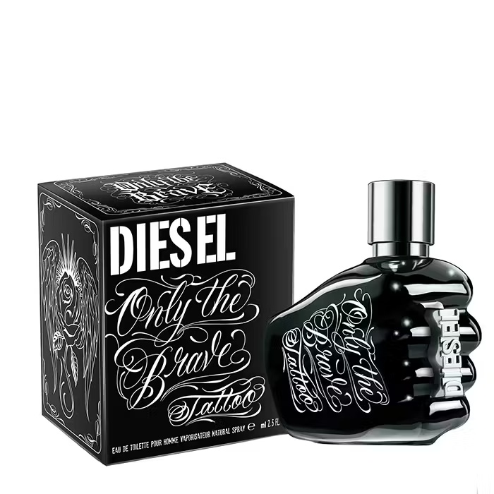 DieselONLY THE BRAVETattoo Eau De Toilette 50ml 2 DieselONLY THE BRAVETattoo Eau De Toilette 50ml