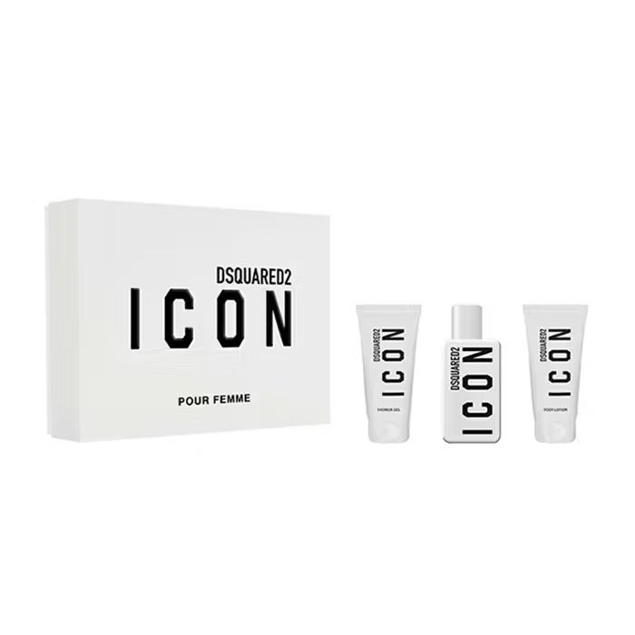 Dsquared2ICON POUR FEMMEEau De Parfum 50ml Gift Set