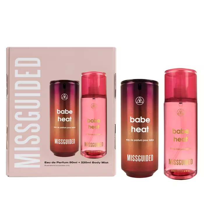 MissguidedBABE HEATEau De Parfum 80ml Gift Set 2 MissguidedBABE HEATEau De Parfum 80ml Gift Set