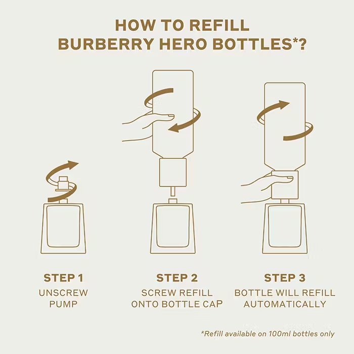 BurberryBURBERRY HEROParfum 200ml Refill 5 BurberryBURBERRY HEROParfum 200ml Refill