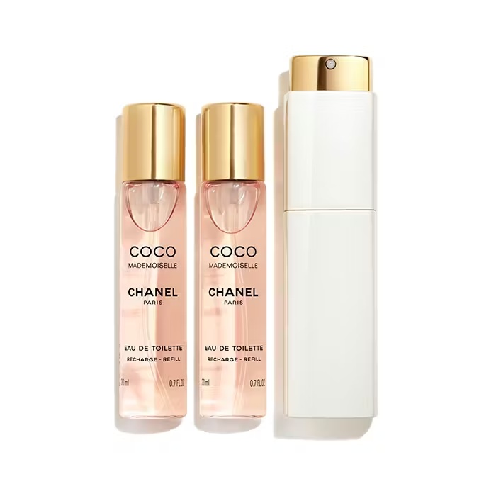 CHANELCOCO MADEMOISELLEEau De Toilette Twist & Spray 3x20ml + Atomiser