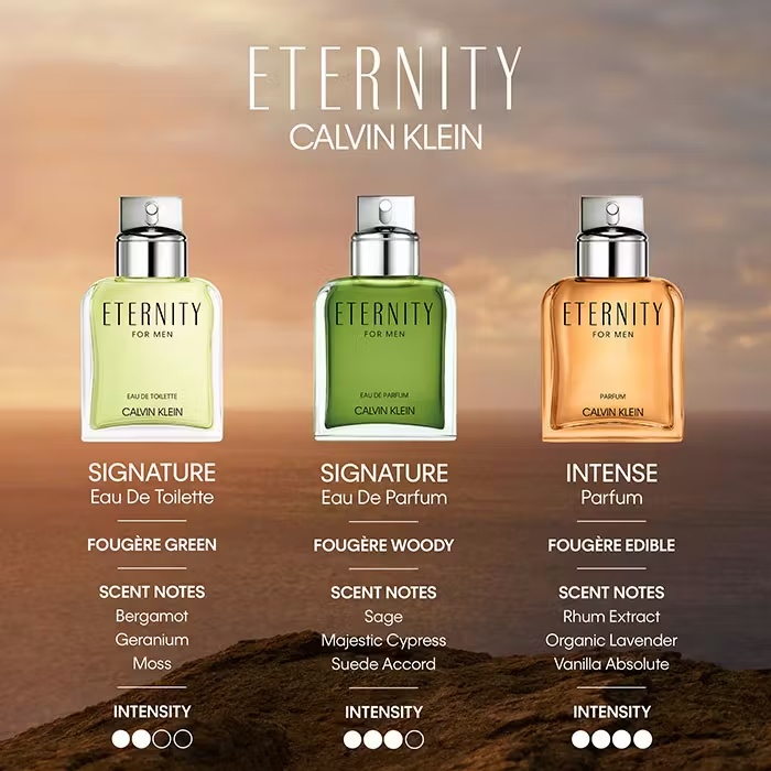 Calvin KleinETERNITY FOR MENParfum 100ml 4 Calvin KleinETERNITY FOR MENParfum 100ml