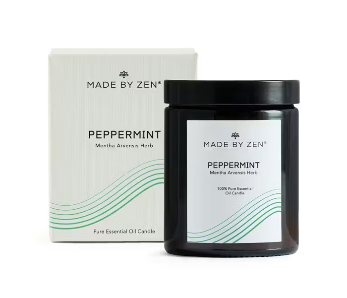 Made By ZenMADE BY ZENMADE BY ZEN ESSENTAIL OIL CANDLE - PEPPERMINT 140G