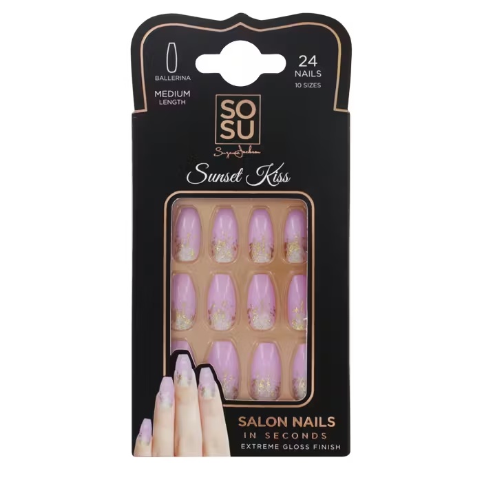 Sosu By Suzanne JacksonSosu By Suzanne JacksonSOSU By Suzanne Jackson - Medium Ballerina False Nails - Sunset Kiss
