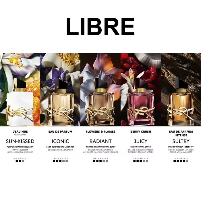 Yves Saint LaurentYSL LIBRE BERRY CRUSHEau De Parfum 50ml 4 Yves Saint LaurentYSL LIBRE BERRY CRUSHEau De Parfum 50ml