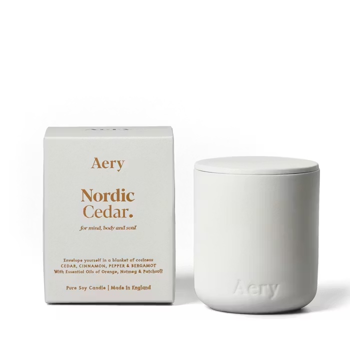 AeryFernweh CeramicFernweh Ceramic Nordic Cedar Candle 280ml