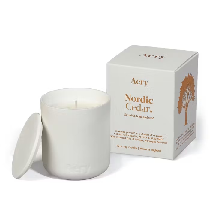 AeryFernweh CeramicFernweh Ceramic Nordic Cedar Candle 280ml