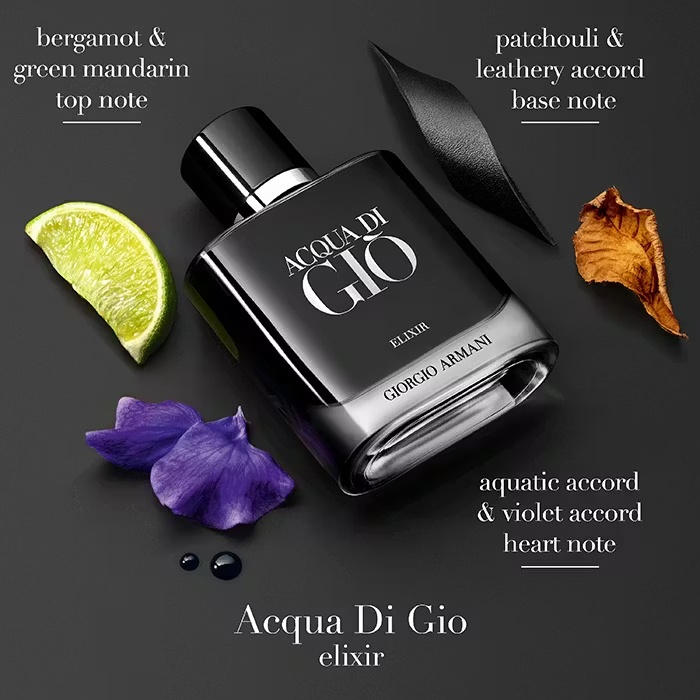 ArmaniACQUA DI GIOElixir Eau De Parfum 50ml 4 ArmaniACQUA DI GIOElixir Eau De Parfum 50ml