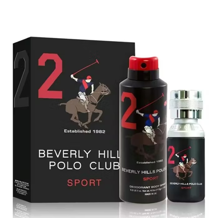 Beverly Hills Polo ClubBEVERLY HILLS POLO CLUB 2Eau De Toilette 100ml Gift Set