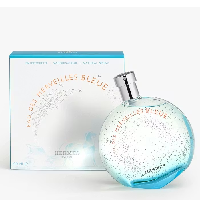 HermesEAU DES MERVEILLESBleue Eau De Toilette 100ml 2 HermesEAU DES MERVEILLESBleue Eau De Toilette 100ml