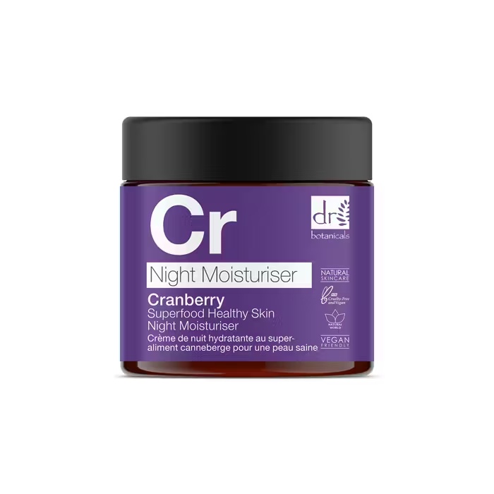 Home 36 Dr BotanicalsDr BotanicalsDr Botanicals - Cranberry Superfood Healthy Skin Night Moisturiser - 60ml