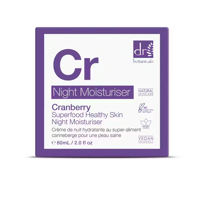 Home 37 Dr BotanicalsDr BotanicalsDr Botanicals - Cranberry Superfood Healthy Skin Night Moisturiser - 60ml