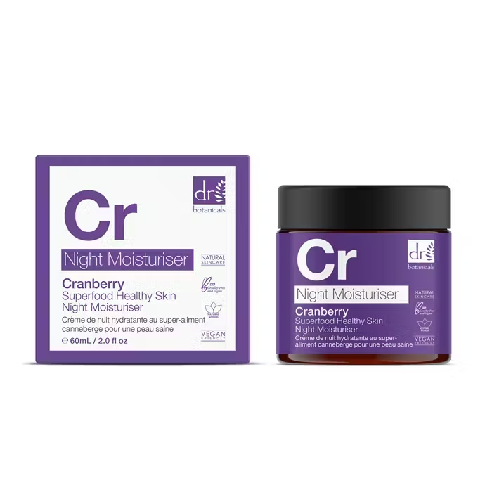 Home 38 Dr BotanicalsDr BotanicalsDr Botanicals - Cranberry Superfood Healthy Skin Night Moisturiser - 60ml