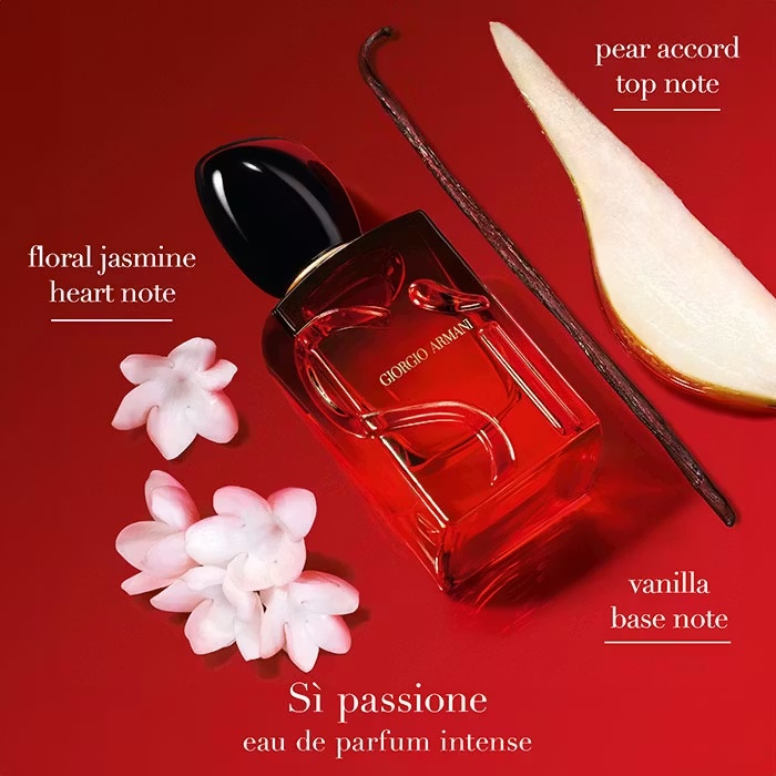 ArmaniSIPassione Intense Eau De Parfum 100ml Refill