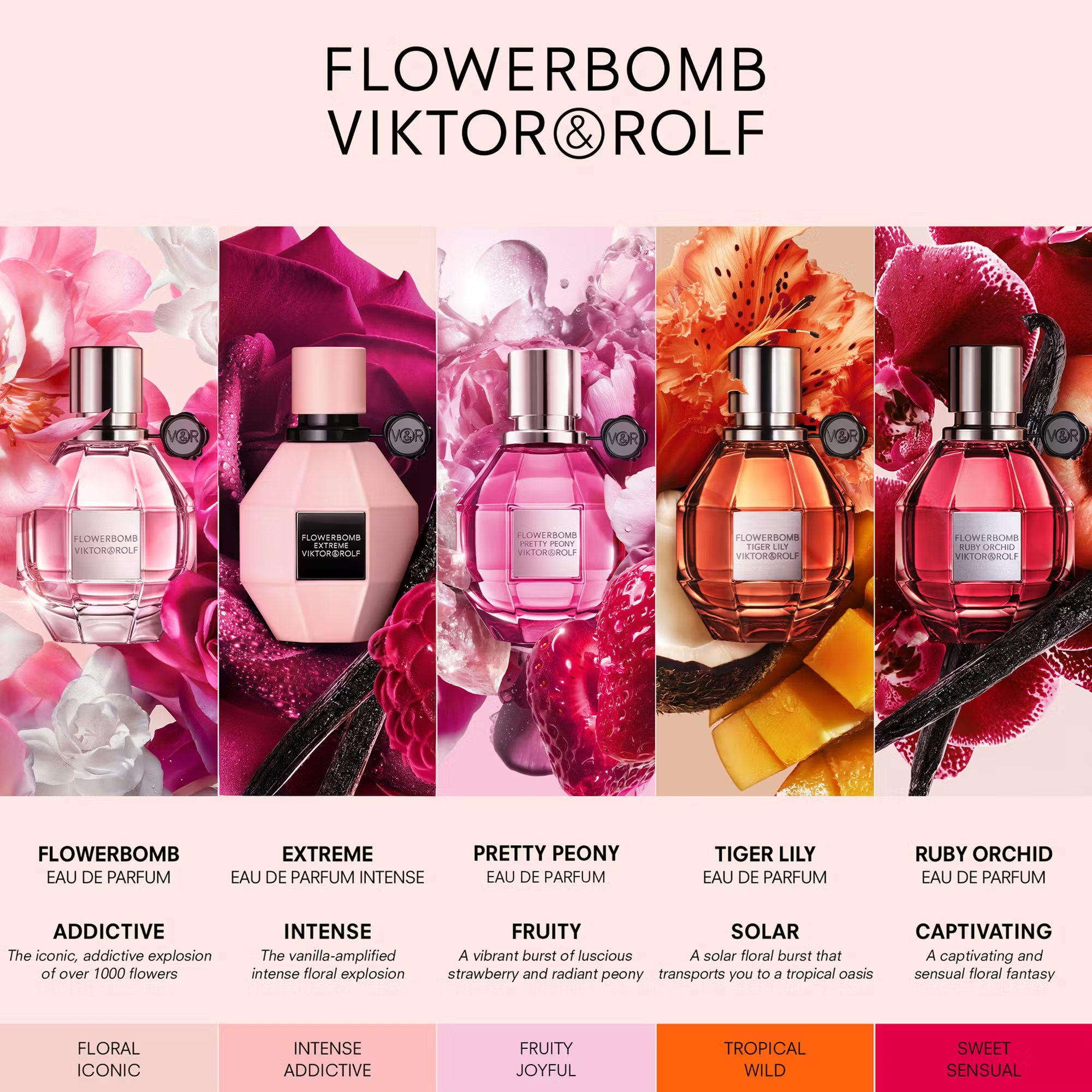 Viktor & RolfFLOWERBOMB PRETTY PEONYEau De Parfum 50ml Spray 8 Viktor & RolfFLOWERBOMB PRETTY PEONYEau De Parfum 50ml Spray