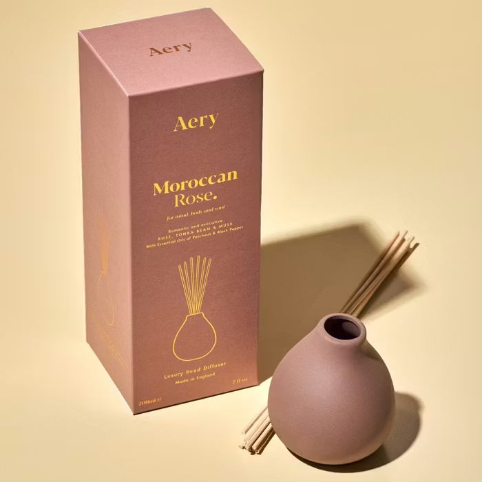 AeryFernweh CeramicFernweh Ceramic Moroccan Rose Diffuser 200ml