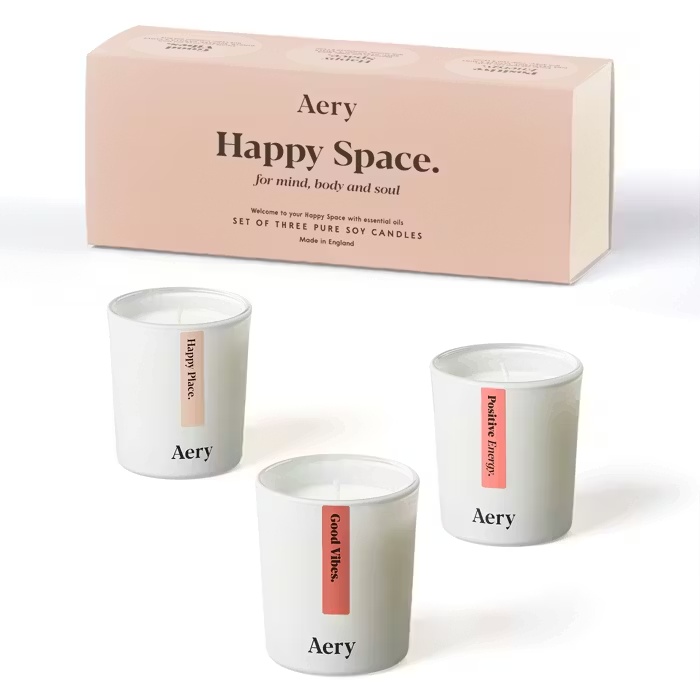 AeryAromatherapyAery Happy Space 3 x Candle Gift Set